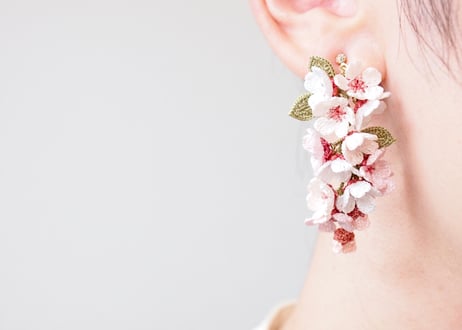 桜の耳飾り