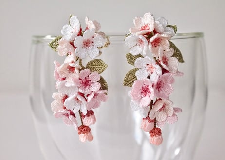 桜の耳飾り