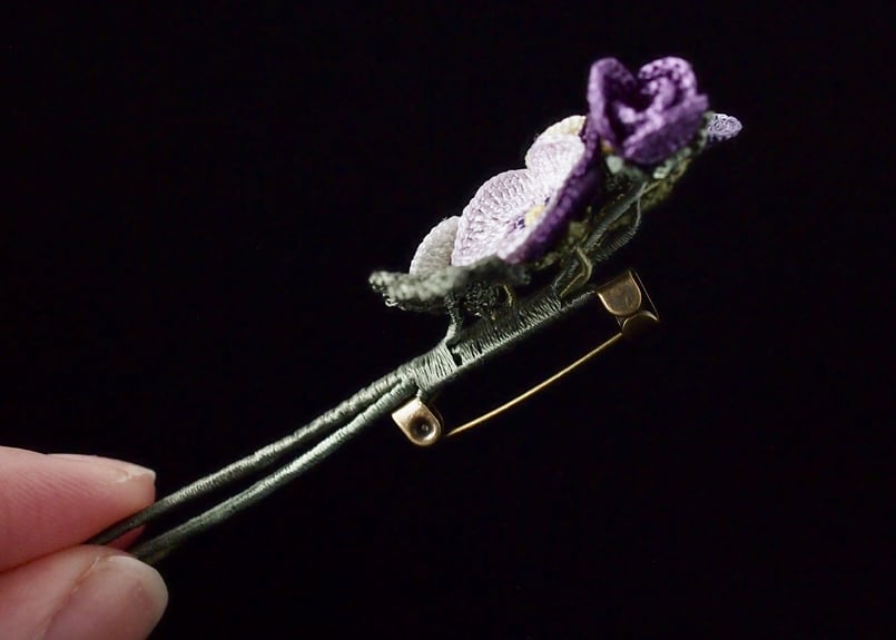 パンジーのブローチ | アンデルヨン