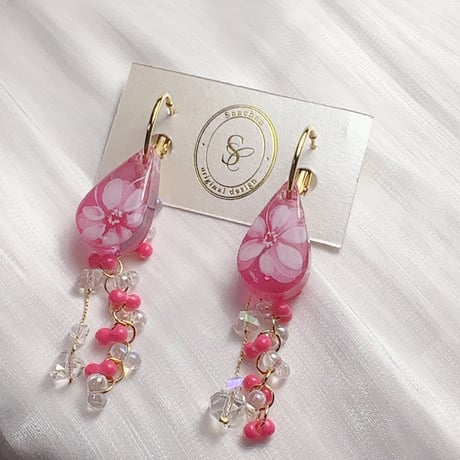 Pink Blossom Drop