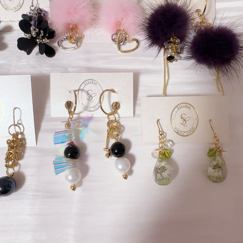 Nippy☆ハンドメイドアクセサリーページ HappyBag2026 Bセット選べるアクセサリー | saachan_accessory