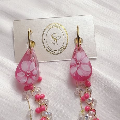 Pink Blossom Drop