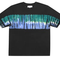 YARDSALE "TIE DYE T-SHIRT" (BLACK) L