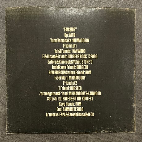 MONO WEST TOKYO "FAR SIDE" DVD