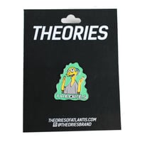 THEORIES "Healthy Green Glow Simpsons Enamel Pin"