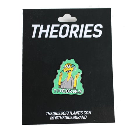 THEORIES "Healthy Green Glow Simpsons Enamel Pin"