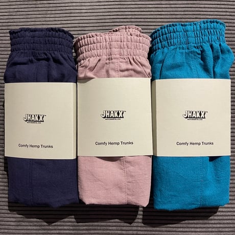JHAKX "Comfy Hemp Trunks" Spring 26 (Smoke Pink) M