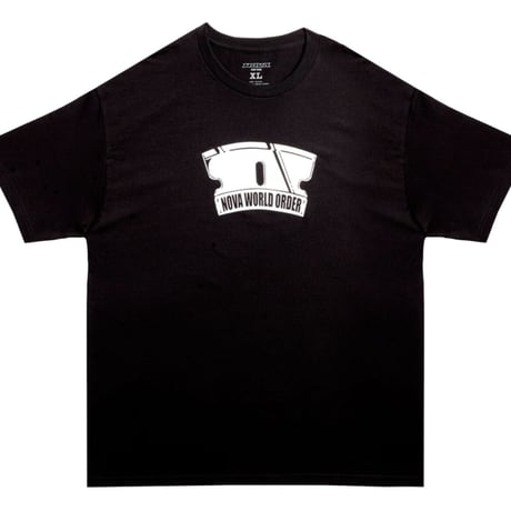 NOVA WORLD ORDER "Razor Tee" (Black) L