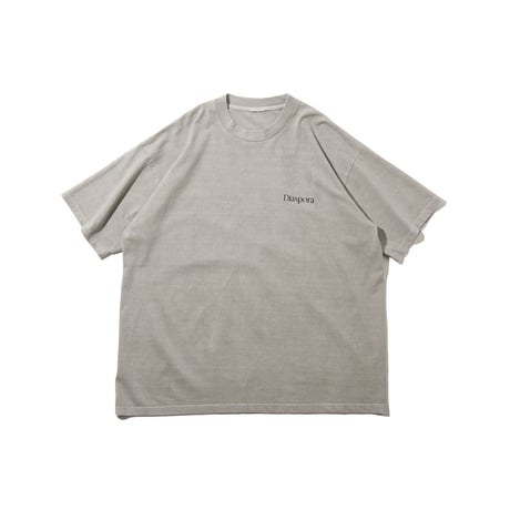 DIASPORA "Dyed Magic Circle Tee"(Gray (Thermo Dyed))XL