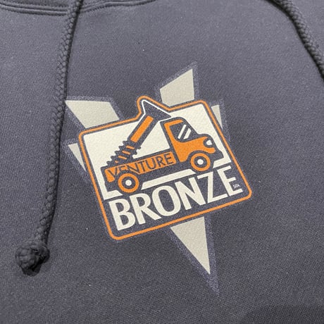 "BRONZE56K x VENTURE" HOODIE (Navy) M