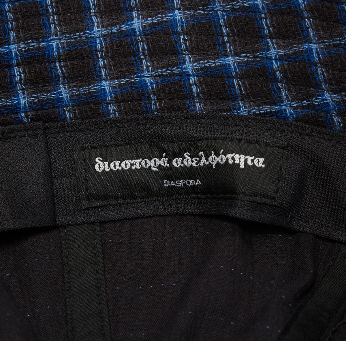 帽子 diaspora skate Panama Plaid Hat diaspora skate Panama Plaid Hat