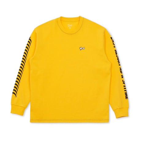 LRAB X SPITFIRE "L/S TEE" (YELLOW) XL