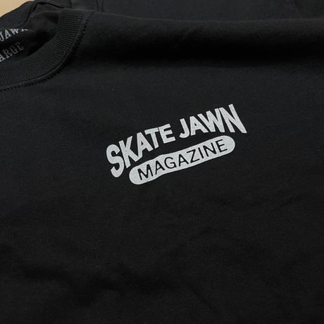 SKATE JAWN "WELDER TEE" (Black) L