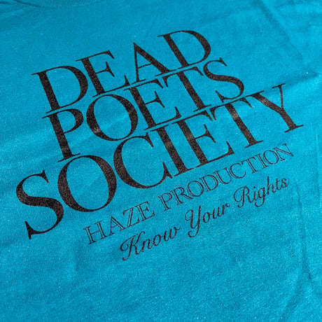 HAZE FILM PRODUCTION "OG LOGO TEE" (Blue) L