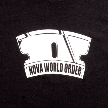 NOVA WORLD ORDER "Razor Tee" (Black) L