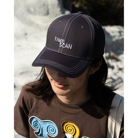 TIME SCAN "LOGO CAP" (NAVY)