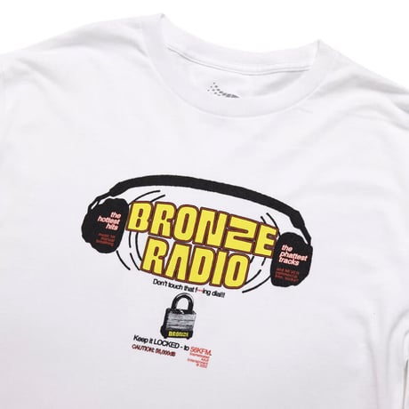 BRONZE 56K  "DONT TOUCH THAT FUCKING DIAL LONGSLEEVE " (WHITE) XL