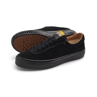 LRAB X SPITFIRE "VM001 SUEDE LO" (BLACK/BLACK)