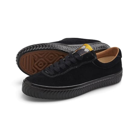 LRAB X SPITFIRE "VM001 SUEDE LO" (BLACK/BLACK)