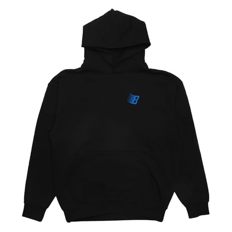 BRONZE 56K "LOGO PUFF PRINT HOODY" (BLACK) M