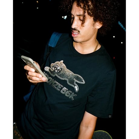 BRONZE 56K × ICECREAM "WUNNING DOG TEE" (Black) M