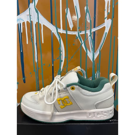 DC SHOES "LYNX OG" (OFF WHITE/YELLOW/GREEN)