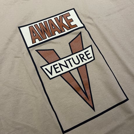 VENTURE "AWAKE Tee" (Brown) L