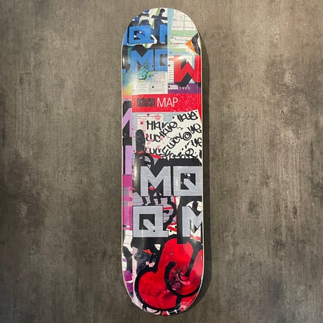 MQ × LowKey "MUNI MAP" 8.0inch