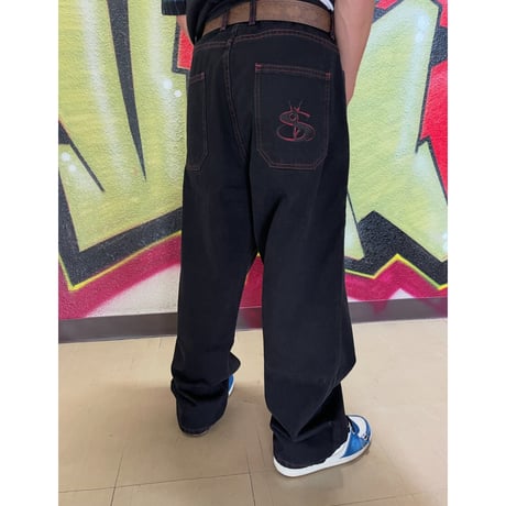 YARDSALE "PHANTASY JEANS" (BLACK) M/L