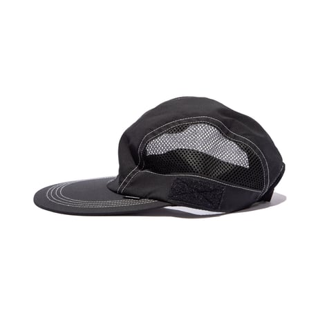 DIASPORA"Side Mesh Long Bill Cap"black
