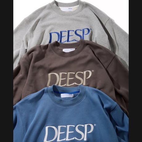 DIASPORA "LZR Crewneck Sweatshirt" (Slate) L