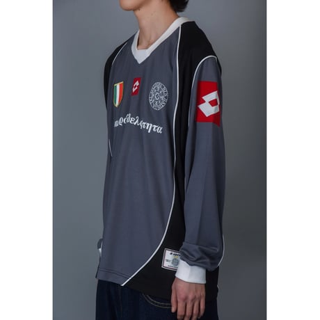 DIASPORA "Lotto Scudetto Shirt" (Grey Black) XL