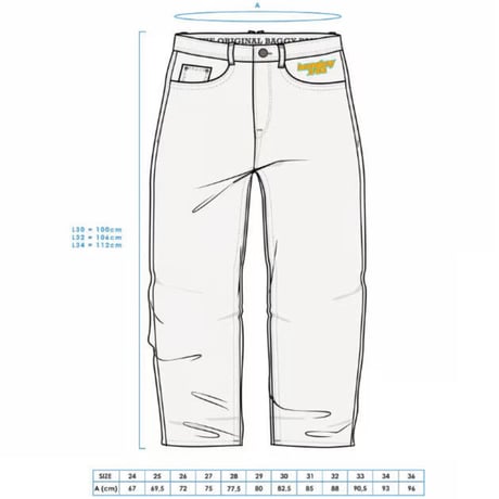 HOMEBOY "x-tra UFO Cargo Denim" MOON