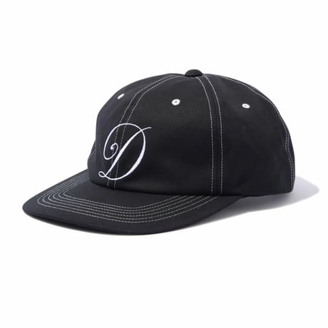 DIASPORA "Script Low Ball Cap" (Black)