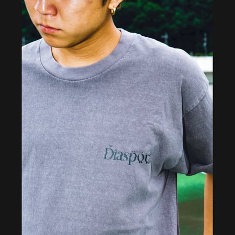 DIASPORA "Dyed Magic Circle Tee" (Charcoal) XL