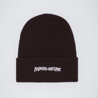 FUCKING AWESOME "LITTLE STAMP EMBROIDERED BEANIE"