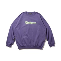 DIASPORA "Dilemma Crewneck Sweatshirt" (Smoke Purple) L