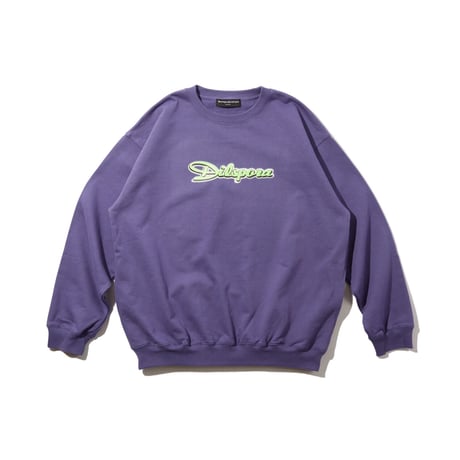 DIASPORA "Dilemma Crewneck Sweatshirt" (Smoke Purple) L