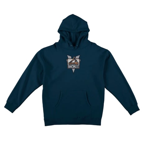 "BRONZE56K x VENTURE" HOODIE (Navy) M