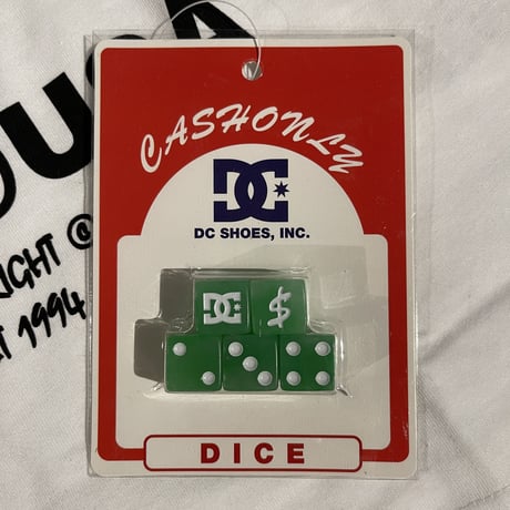 "DC × CASH ONLY DICE "