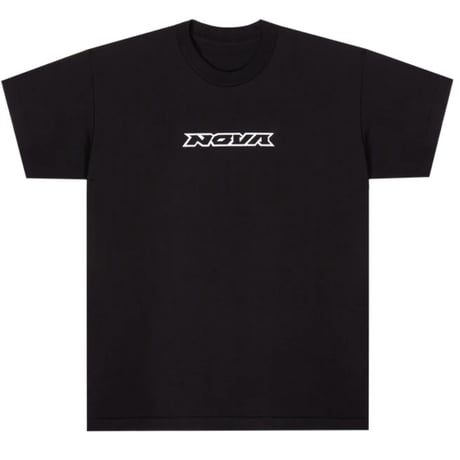 NOVA WORLD ORDER "Logo Tee" (black) L