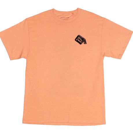 SKATE JAWN "Rain Tee" (Peach) L