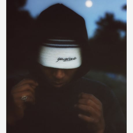 YARDSALE "CHENILLE BUCKET HAT" (WHITE)