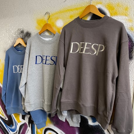 DIASPORA "LZR Crewneck Sweatshirt" (Slate) L