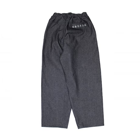 FLOW GRESSIVE "浮狼愚烈志武 RAW DENIM PANTS" (DARK DENIM) M