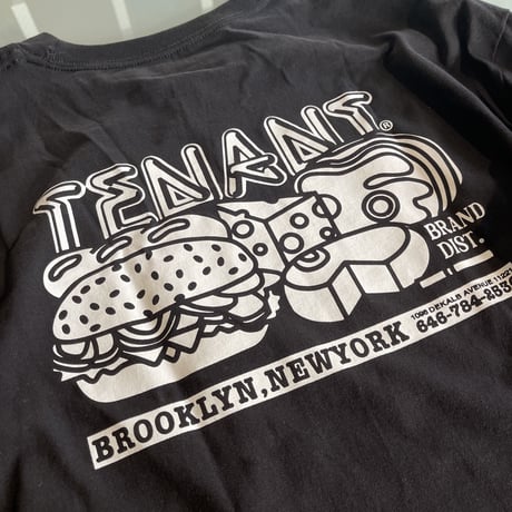 TENANT NY"L/S TEE"(black) XL