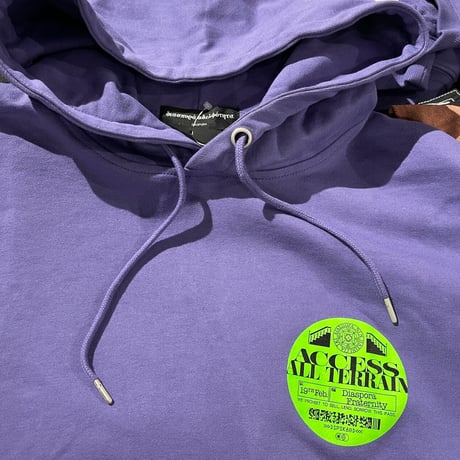 DIASPORA "ATT Hooded Sweatshirt" (Smoke Purple) L