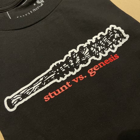 GENESIS "STUNT BAT TEE" (Black) L