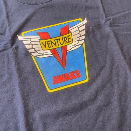 VENTURE "EMBLEM Tee" (Navy) L