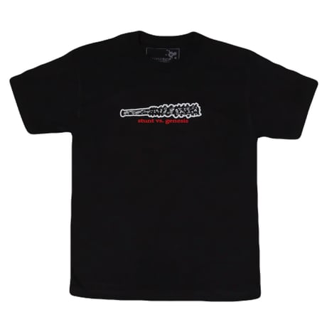 GENESIS "STUNT BAT TEE" (Black) L